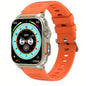 2024 Smartwatch | Multi-Color Silicone Strap